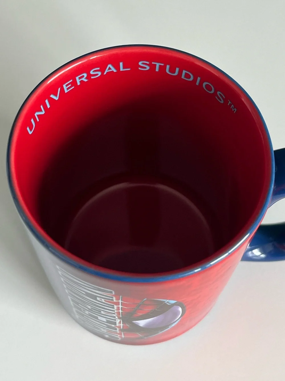 Universal Studios Marvel Official Spider-Man Mug Cup